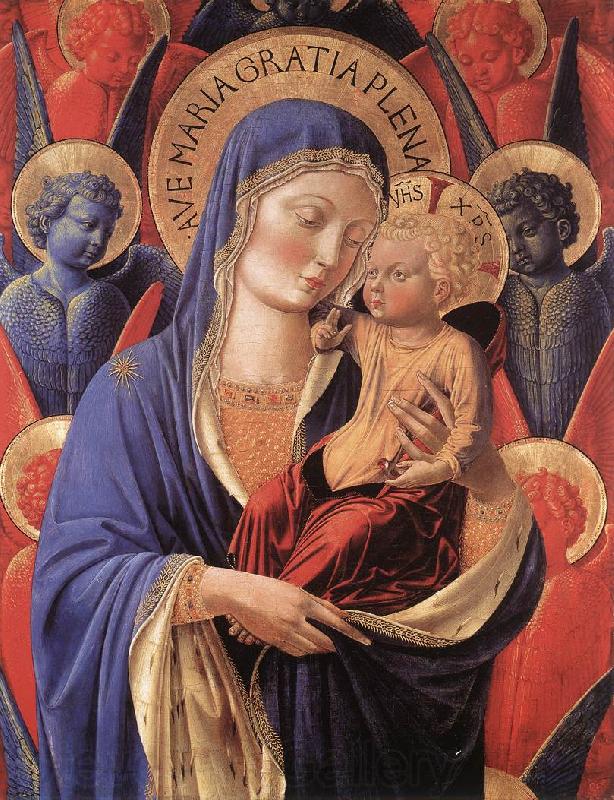 GOZZOLI, Benozzo Madonna and Child gh France oil painting art